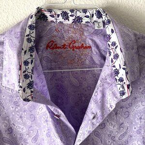 Robert Graham - Long Sleeve Button Up Shirt - Classic Fit Size L